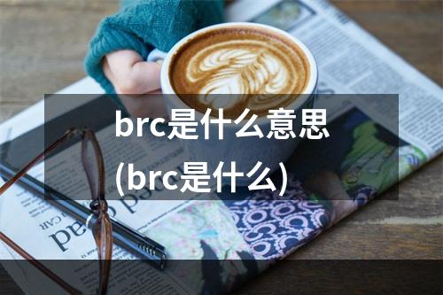 brc是什么意思(brc是什么)