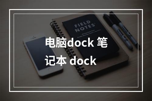 电脑dock 笔记本 dock